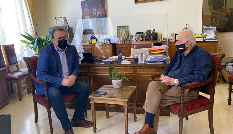 Επίσκεψη στο Δήμο Ηρακλείου πραγματοποίησε ο τομεάρχης