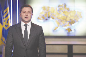 Διεθνή βοήθεια για την ανοικοδόμηση της υκρανίας ζήτησε ο Ζελένσκι