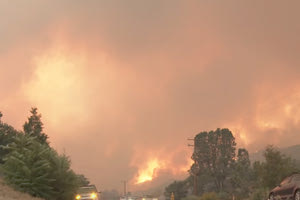 Μεγάλες φωτιές λόγω ανέμων