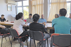 Από τη συνάντηση με ερευνήτριες και ερευνητές