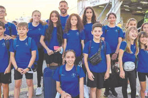 Η ομάδα της “Μεγαλόνησος” που συμμετέχει στο Πανελλήνιο