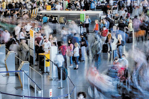 χαμος στα αεροδρομια