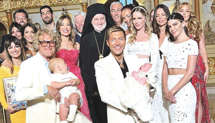 Βαφτίσια για την οικογένεια Μπούση