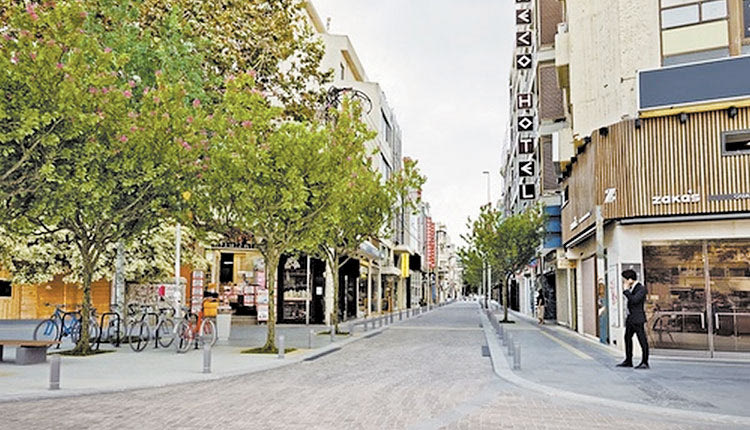 Στην τελική φάση ολοκλήρωσης η ανάπλαση του «σταυρού» στο κέντρο