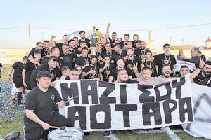 Μετά από πολλά χρόνια το Τυμπάκι κατέκτησε τον τίτλο του πρωταθλητή Ηρακλείου και ανέβηκε στη Γ’ Εθνική