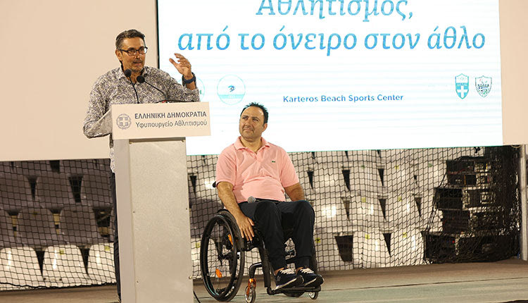 Ο Κακλαμανάκης με τον Καπελάκη