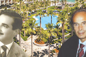 Το ξενοδοχείο “Σειρήνες” στα Μάλια γιορτάζει την “χρυσή επέτειό” του και επεκτείνεται. Στη φώτο οι Φίλιππος Γ. Λαμπρινός και Νικηφόρος Λαμπρινός