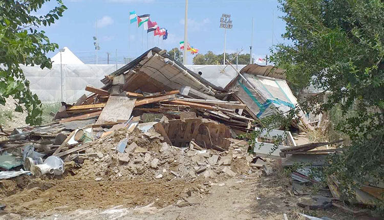 ΕΦΑΡΜΟΓΗ ΤΩΝ ΠΡΩΤΟΚΟΛΛΩΝ ΣΤΟΝ ΚΑΡΤΕΡΟ Οι μπουλντόζες δεν αφήνουν περιθώρια στους καταπατητές