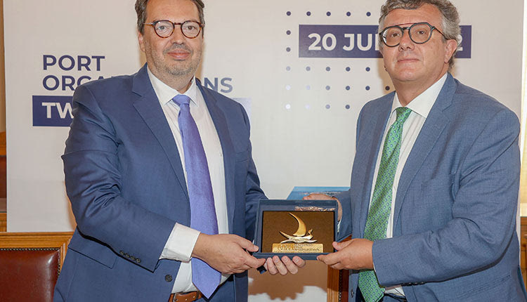 Οι κύριοι Μηνάς Παπαδάκης και Τομάζο Κονιολάτο