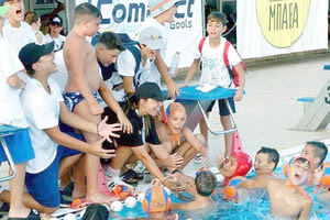 Πανηγυρίζουν οι μικροί πολίστες της Ακαδημίας Ηρακλείου