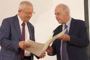 ΜΕ ΕΠΙΤΥΧΙΑ Η ΤΕΛΕΤΗ ΑΠΟΝΟΜΗΣ ΤΟΥ ΒΡΑΒΕΙΟΥ ΚΑΖΑΝΤΖΑΚΗΣ ΣΤΟΝ ΙΩΣΗΦ ΣΗΦΑΚΗ «Το μέλλον ανήκει σε αυτούς που το οραματίζονται και μάχονται για αυτό»