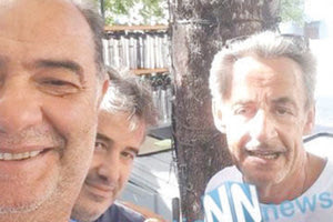 Τη Ναύπακτο επισκέφτηκε για μερικές ώρες ο πρώην πρόεδρος της Γαλλικής Δημοκρατίας Νικολά Σαρκοζί.