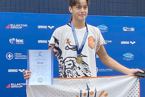 Η Βασιλάκη που ανακηρύχθηκε κορυφαία αθλήτρια κορασίδων και ο Χουρδάκης