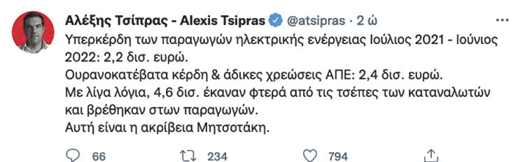 τσίπρας tweet