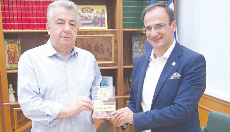 Συνάντηση με τον δήμαρχο Σερρών Αλέξανδρο Χρυσάφη είχε χθες ο Περιφερειάρχης Κρήτης Σταύρος Αρναουτάκης