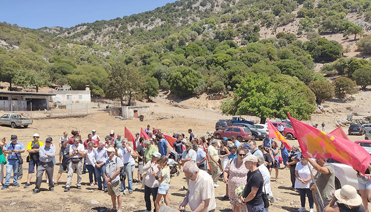 ΚΚΕ: Εκδήλωση τιμής και μνήμης για τη μάχη του Ψηλορείτη στη θέση Λοχριά
