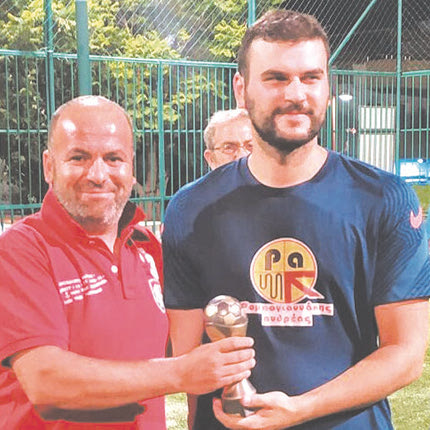 Ο Κεφαλούκος με τον Ρομπογιαννάκη