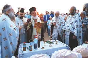 Η θεμελίωση του Ιερού Ναού της Αγίας Παρασκευής έγινε την περασμένη Δευτέρα