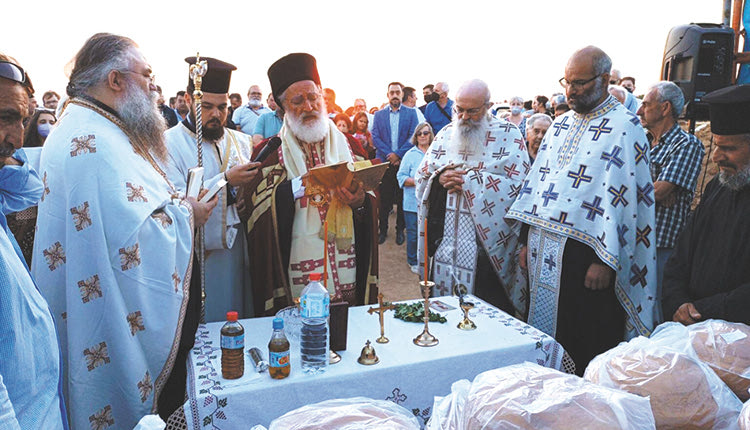 Η θεμελίωση του Ιερού Ναού της Αγίας Παρασκευής έγινε την περασμένη Δευτέρα