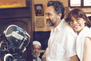 Γιάννης Σμαραγδής με την σύζυγο του Ελένη