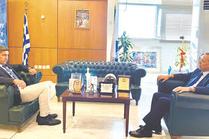 Αυγενάκης και Μπαλτάκος τα είπαν και για το μητρώο