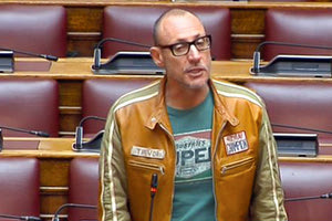 Ο γνωστός ηθοποιός Κλέωνας Γρηγοριάδης που εξελέγη βουλευτής με το Μέρα25