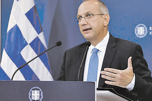 ο κυβερνητικός εκπρόσωπος, Γιάννης Οικονόμου