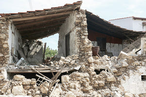 Ο σεισμος στο Αρκαλοχώρι