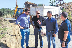 Γάζι: Αναβαθμίζεται η οδός Σενετάκη