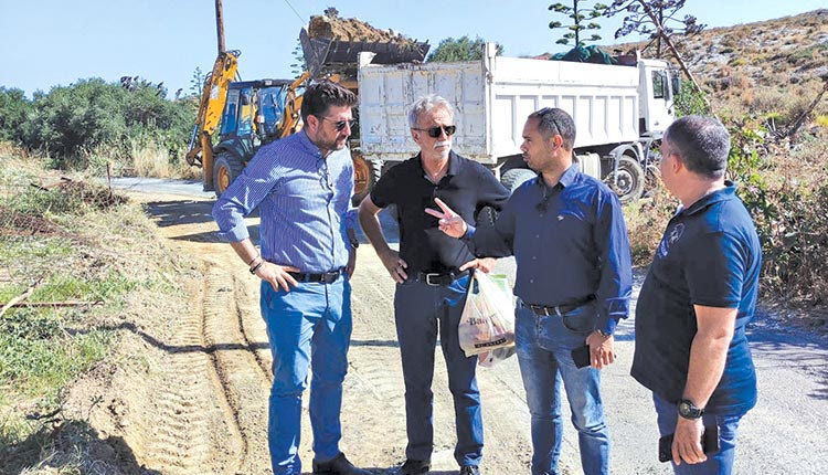 Γάζι: Αναβαθμίζεται η οδός Σενετάκη