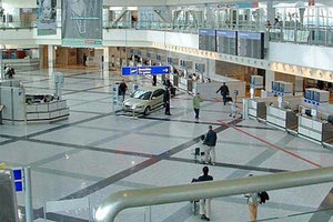 στο αεροδρόμιο «Νίκος Καζαντζάκης».