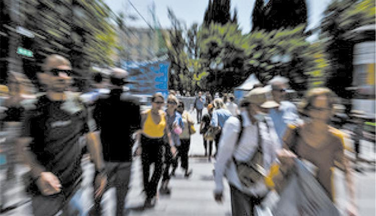 H πορεία της πανδημίας του κορονοϊού,