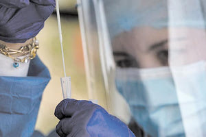 κρούσματα covid - test