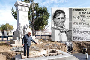 Το μνημείο του παλικαριού της Κρήτης Λούη Τίκα στις ΗΠΑ έκρυβε πολλά ευρήματα