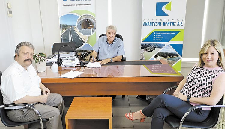 Σύμβαση για τα «Ψηφιακά Δίδυμα» υπέγραψαν ο Οργανισμός Ανάπτυξης Κρήτης και το Πολυτεχνείο Κρήτης
