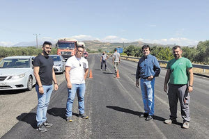 Αυτοψία Συριγωνάκη σε οδικά έργα