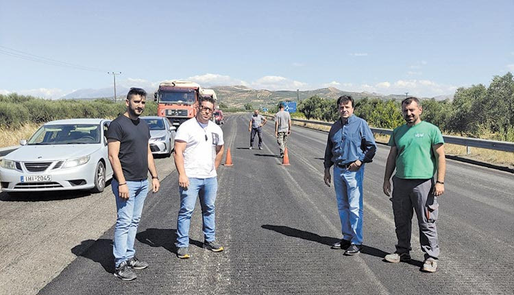 Αυτοψία Συριγωνάκη σε οδικά έργα