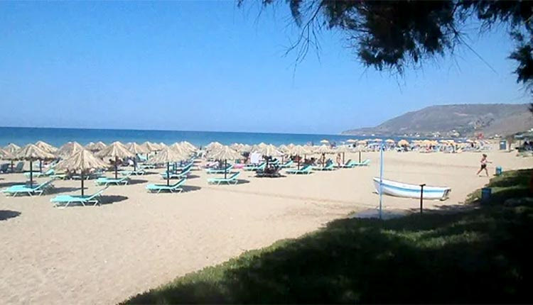 παραλία της Επισκοπής στο Ρέθυμνο