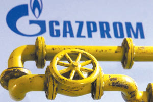 GAZPROM προμήθειες μέσω του αγωγού Nord Stream 1