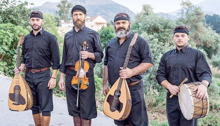 το συγκρότημα του Αντώνη Μαρτσάκη