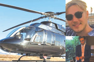 ο 22χρονος Τζακ Φέντον έχασε τη ζωή του από τον έλικα  ελικοπτέρου.