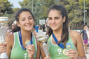 Πρωταθλήτριες Ελλάδος Κ17 οι Καλουτσάκη, Ματαλλιωτάκη