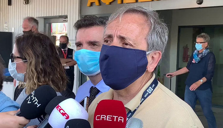 Ο αερολιμενάρχης Γιώργος Πλιάκας