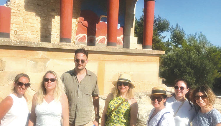 Επίσκεψη στην Κνωσό