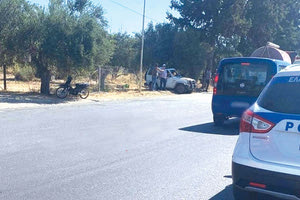 Η σύγκρουση των δύο οχημάτων ήταν σφοδρή (φωτο antilalos.press)