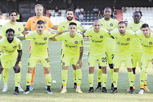 Η ενδεκάδα με την οποία ξεκίνησε ο ΟΦΗ στο φιλικό με την Επισκοπή με τις τέσσερις από τις πέντε μεταγραφές.