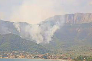 θασος πυρκαγια