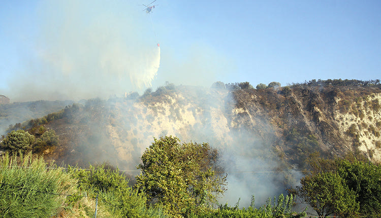 Σε παρατεταμένο κίνδυνο για την εκδήλωση πυρκαγιάς η Κρήτη