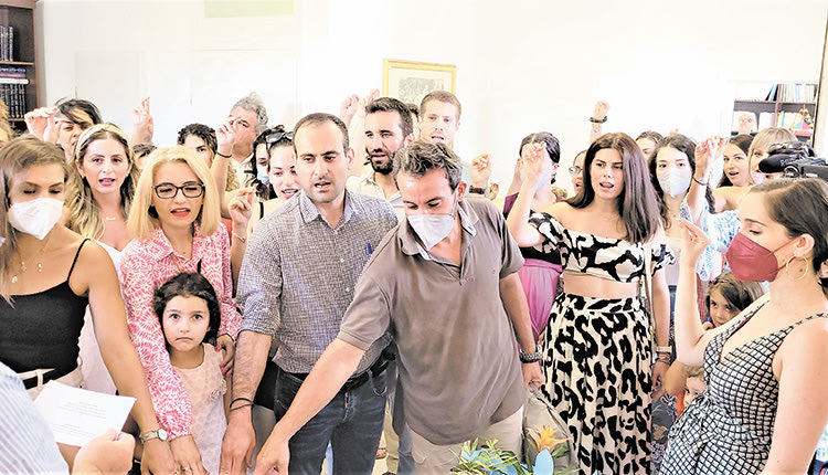 Από την ορκωμοσία των εκπαιδευτικών πρωτοβάθμιας