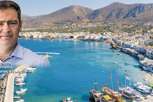 Ο δήμαρχος Χερσονήσου κ. Γιάννης Σέγκος